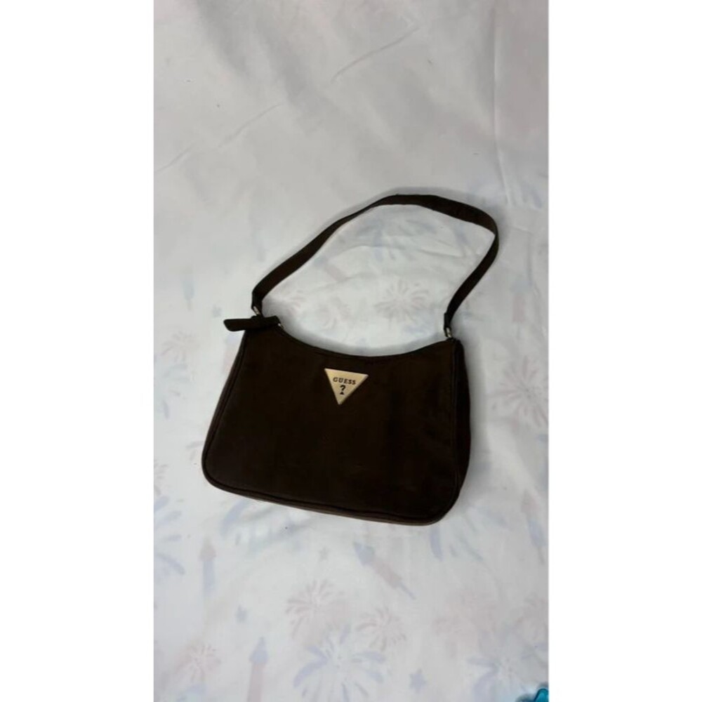 brown guess purse shoulder bag